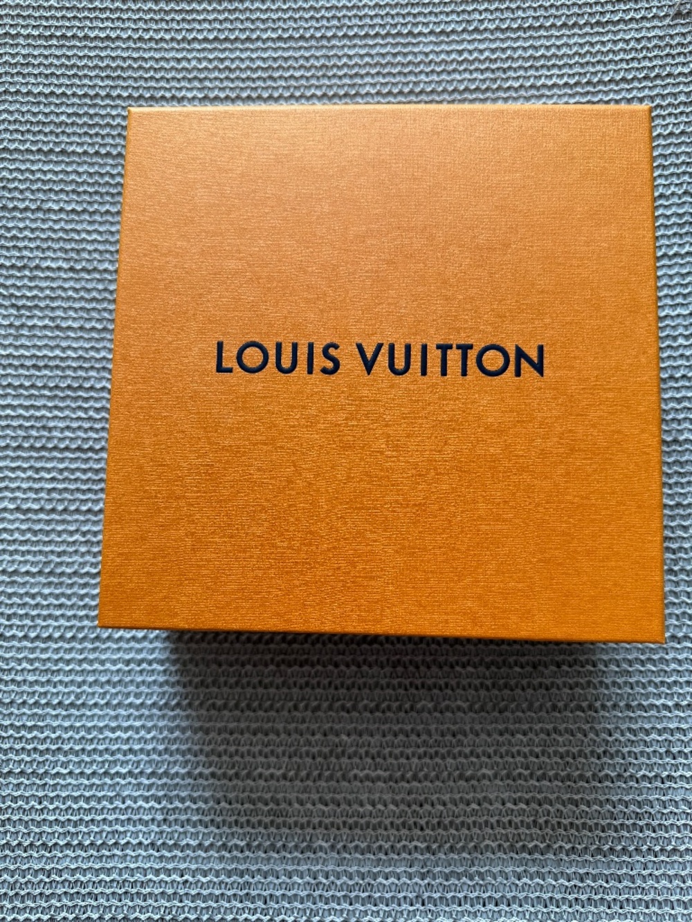 Louis Vuitton Orange Belt Gift Box Empty Designer Packaging